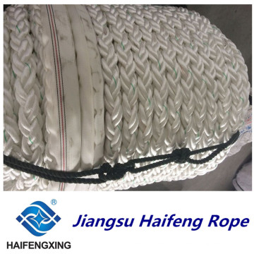 8-Strand Chemical Fibre Ropes Mooring Corda PP Rope Polyester Rope PE Rope